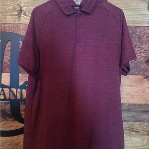 Hurley Men's Burgundy Polo Shirt